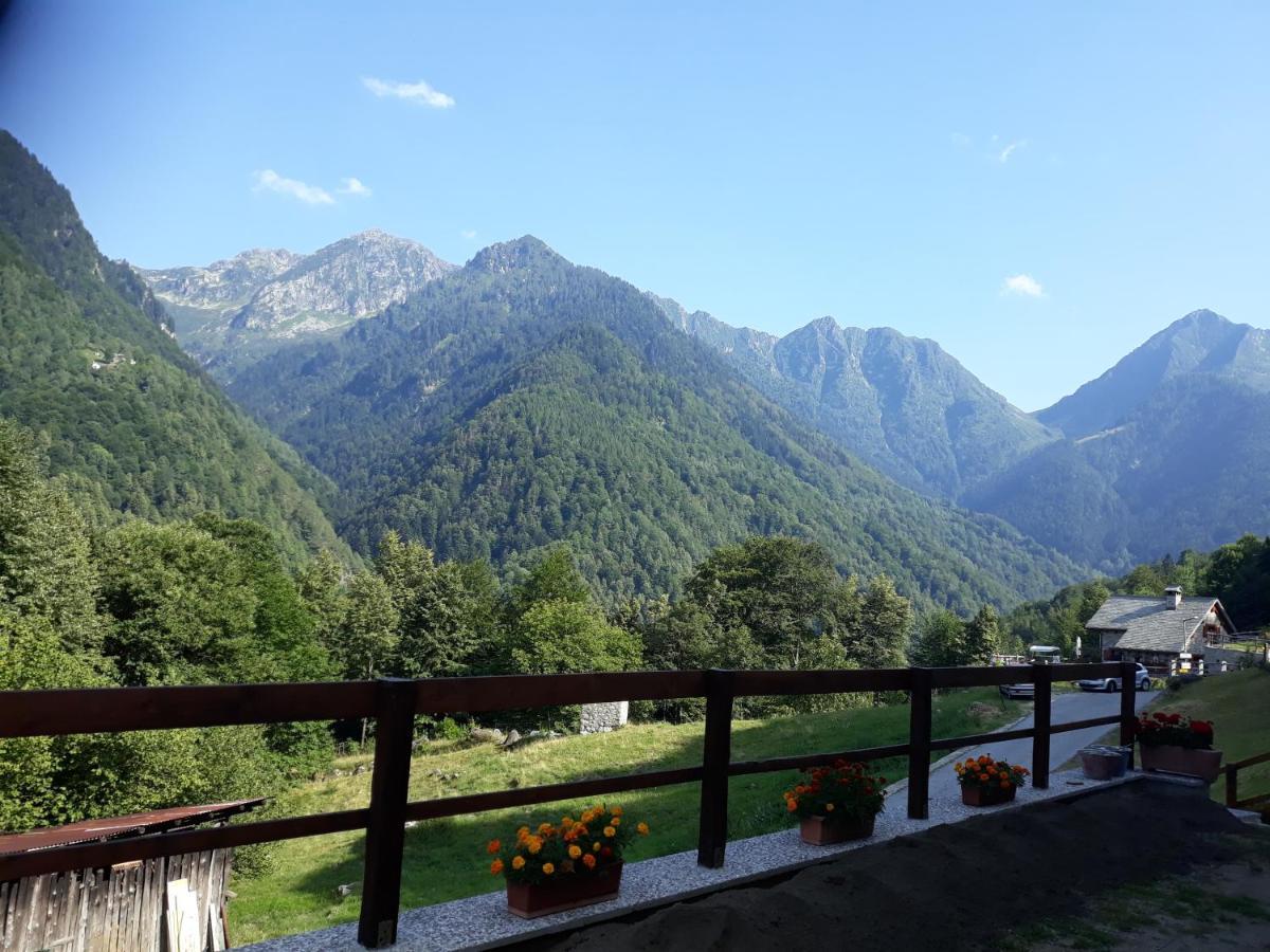 Casa All'Alpe Gaggetto B & B Anzino Kültér fotó