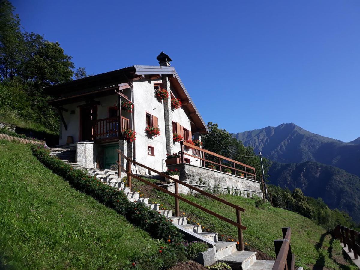 Casa All'Alpe Gaggetto B & B Anzino Kültér fotó