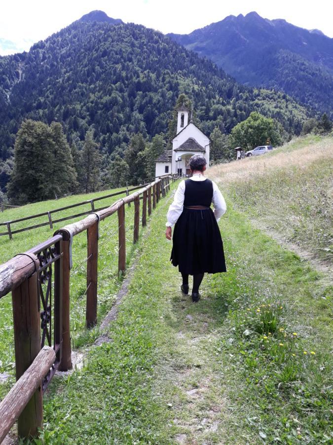 Casa All'Alpe Gaggetto B & B Anzino Kültér fotó