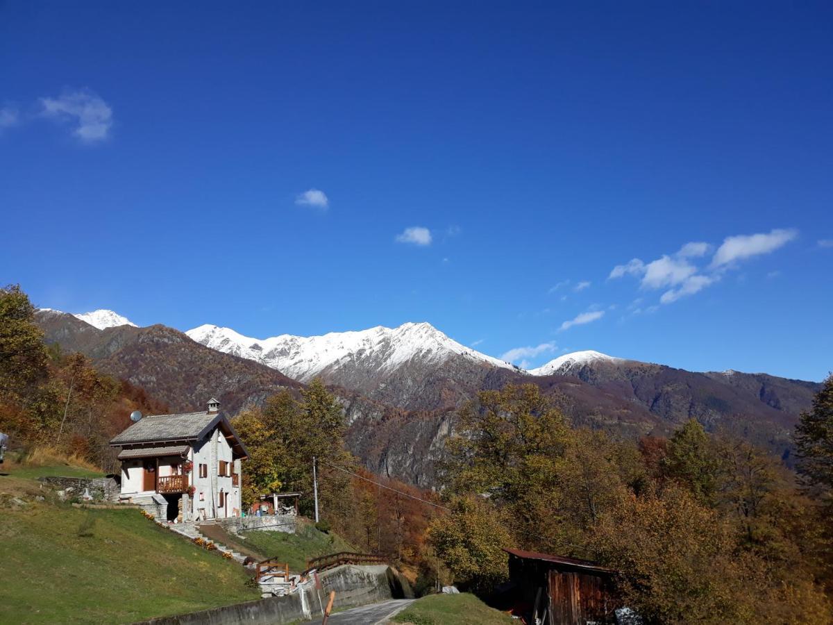 Casa All'Alpe Gaggetto B & B Anzino Kültér fotó
