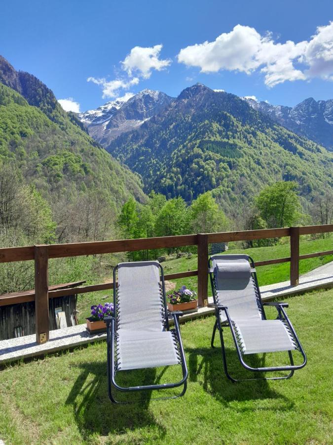 Casa All'Alpe Gaggetto B & B Anzino Kültér fotó