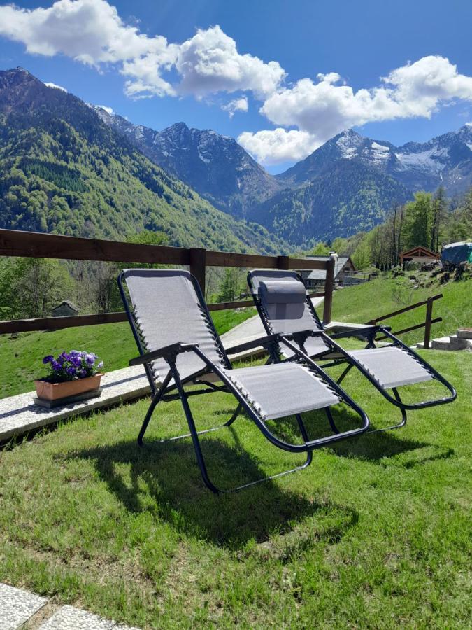 Casa All'Alpe Gaggetto B & B Anzino Kültér fotó