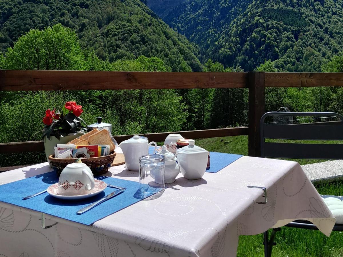 Casa All'Alpe Gaggetto B & B Anzino Kültér fotó