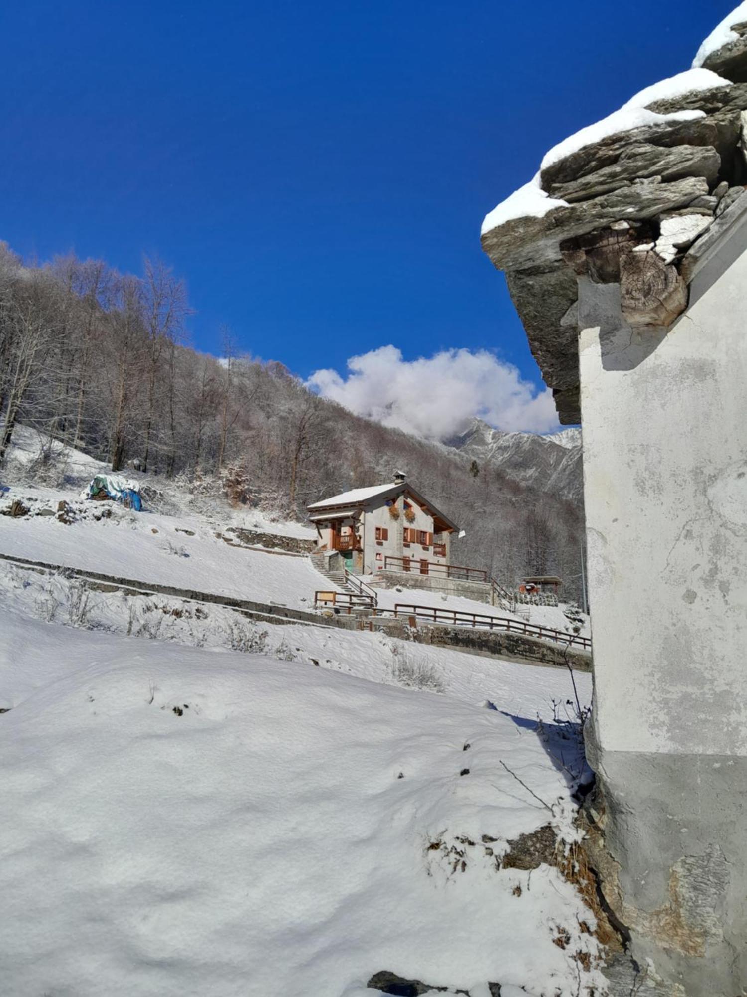 Casa All'Alpe Gaggetto B & B Anzino Kültér fotó